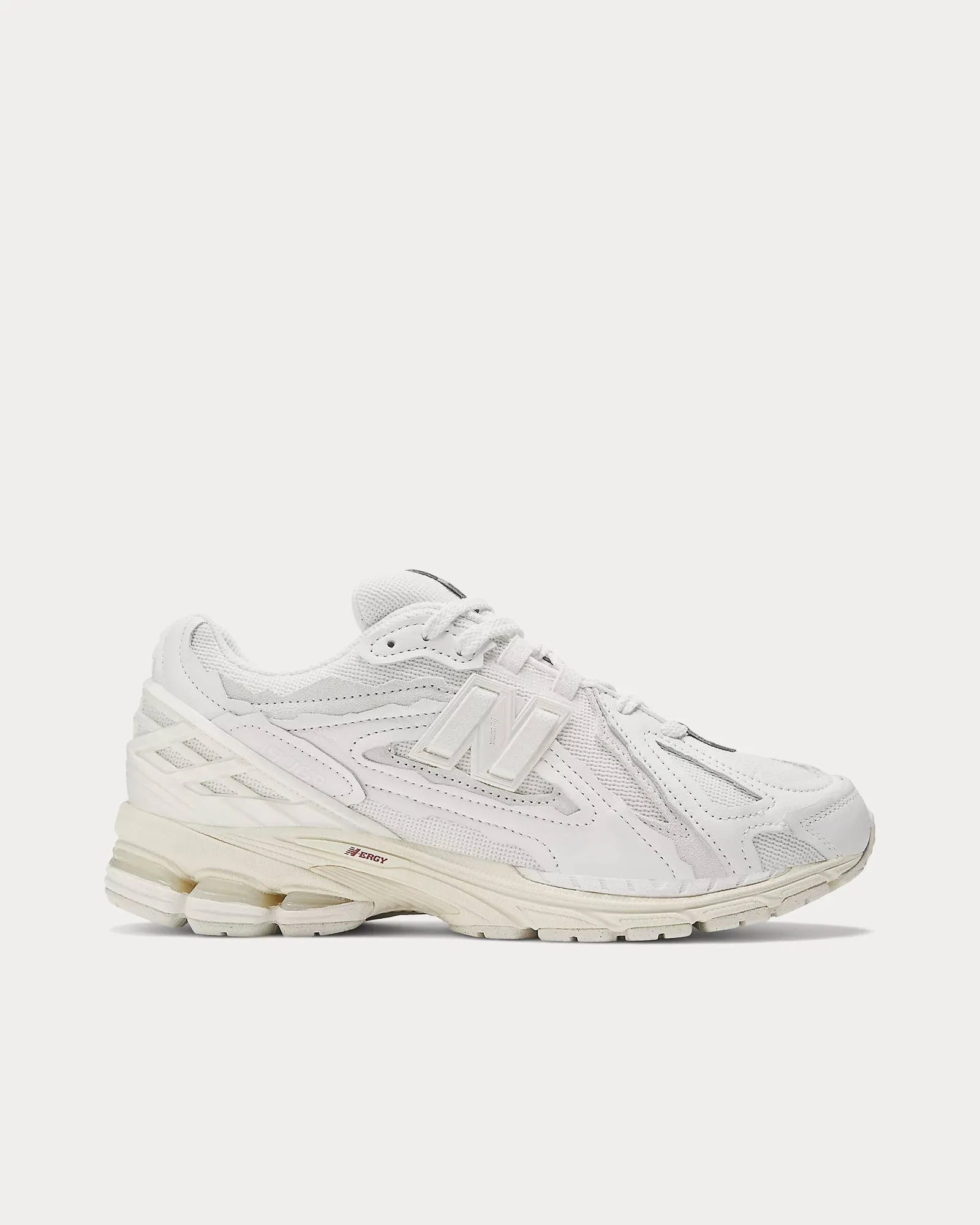 1906D White / Turtledove / Crimson Low Top Sneakers