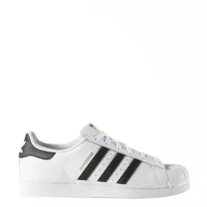 adidas Originals Women's Superstar Foundation Casual Sneaker, White/Black/Whi...