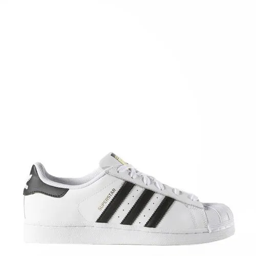 adidas Originals Women's Superstar Foundation Casual Sneaker, White/Black/Whi...