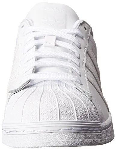 adidas Originals Women's Superstar W Fashion Sneaker,  White/White/White,  6.5 M US