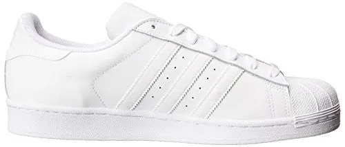 adidas Originals Women's Superstar W Fashion Sneaker,  White/White/White,  6.5 M US