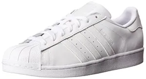 adidas Originals Women's Superstar W Fashion Sneaker,  White/White/White,  7 M US