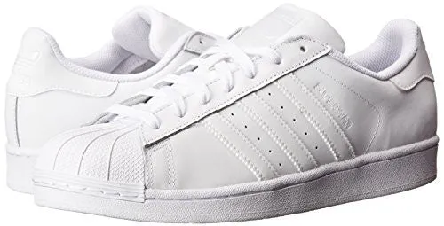 adidas Originals Women's Superstar W Fashion Sneaker,  White/White/White,  7 M US