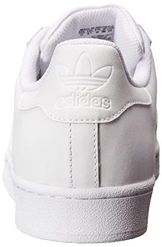 adidas Originals Women's Superstar W Fashion Sneaker,  White/White/White,  7 M US