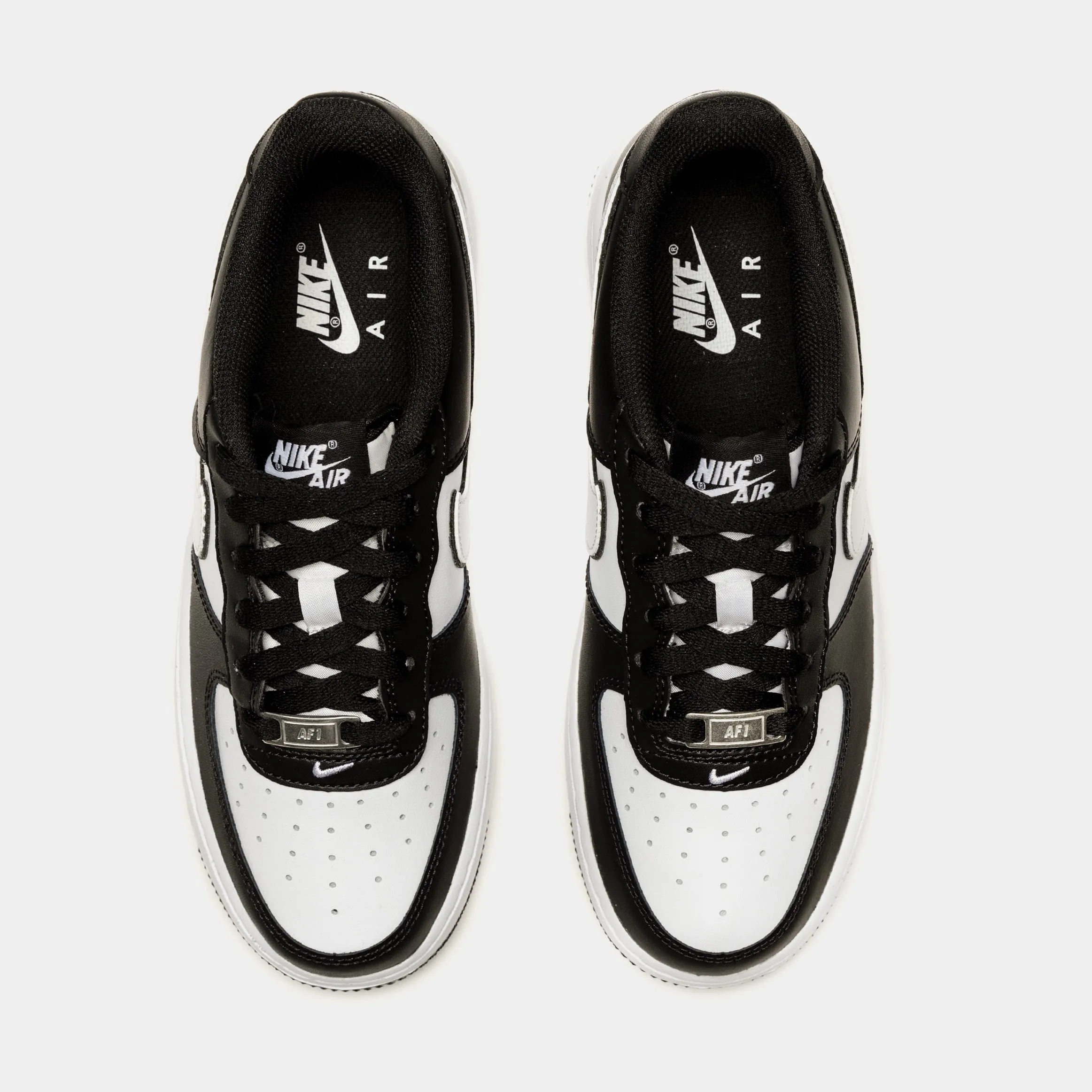 Air Force 1 LV8 Grade School Lifestyle Shoes  (Black/White)