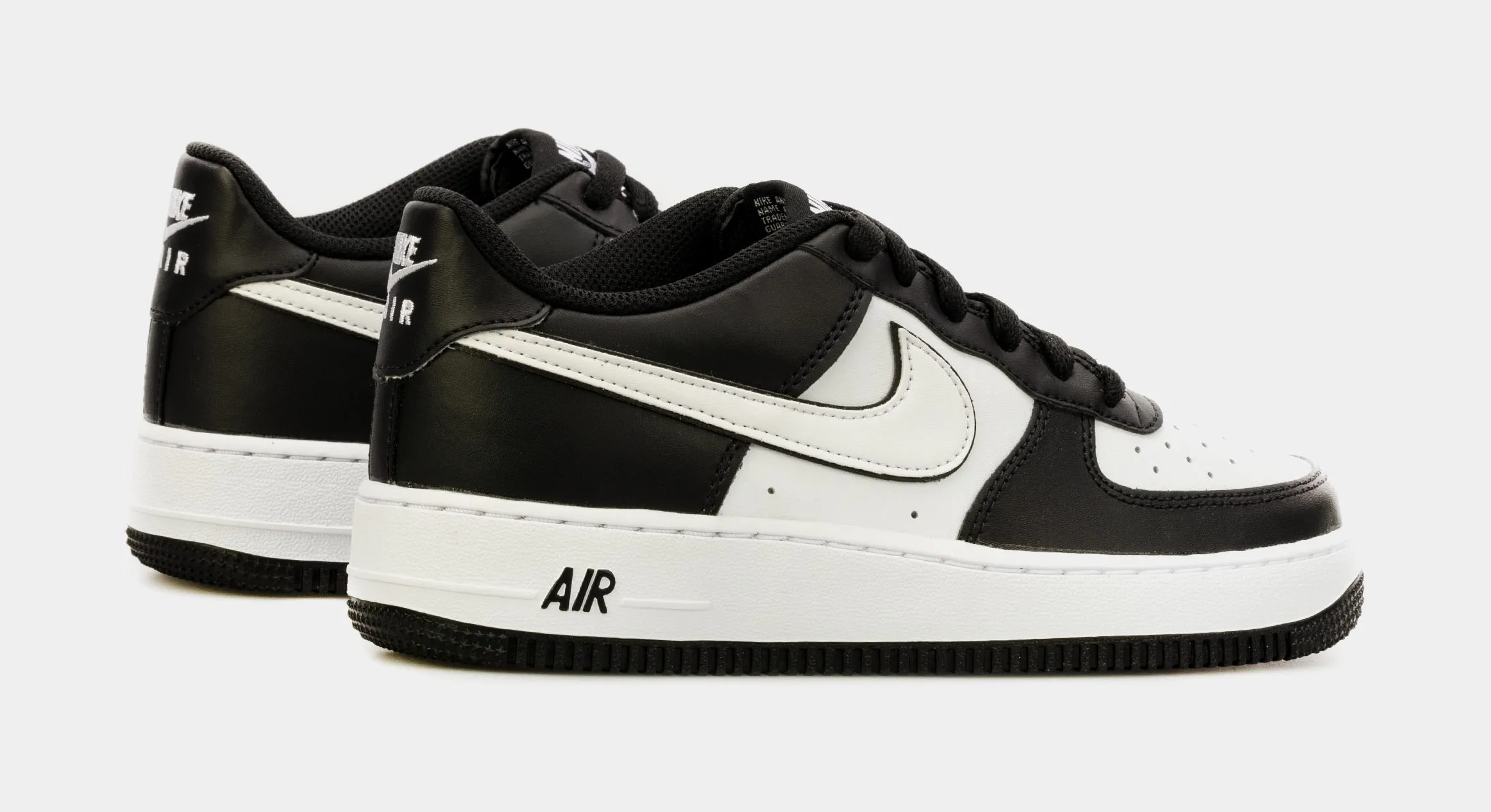 Air Force 1 LV8 Grade School Lifestyle Shoes  (Black/White)