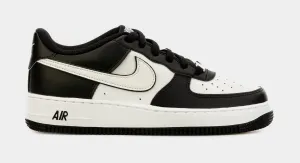 Air Force 1 LV8 Grade School Lifestyle Shoes  (Black/White)