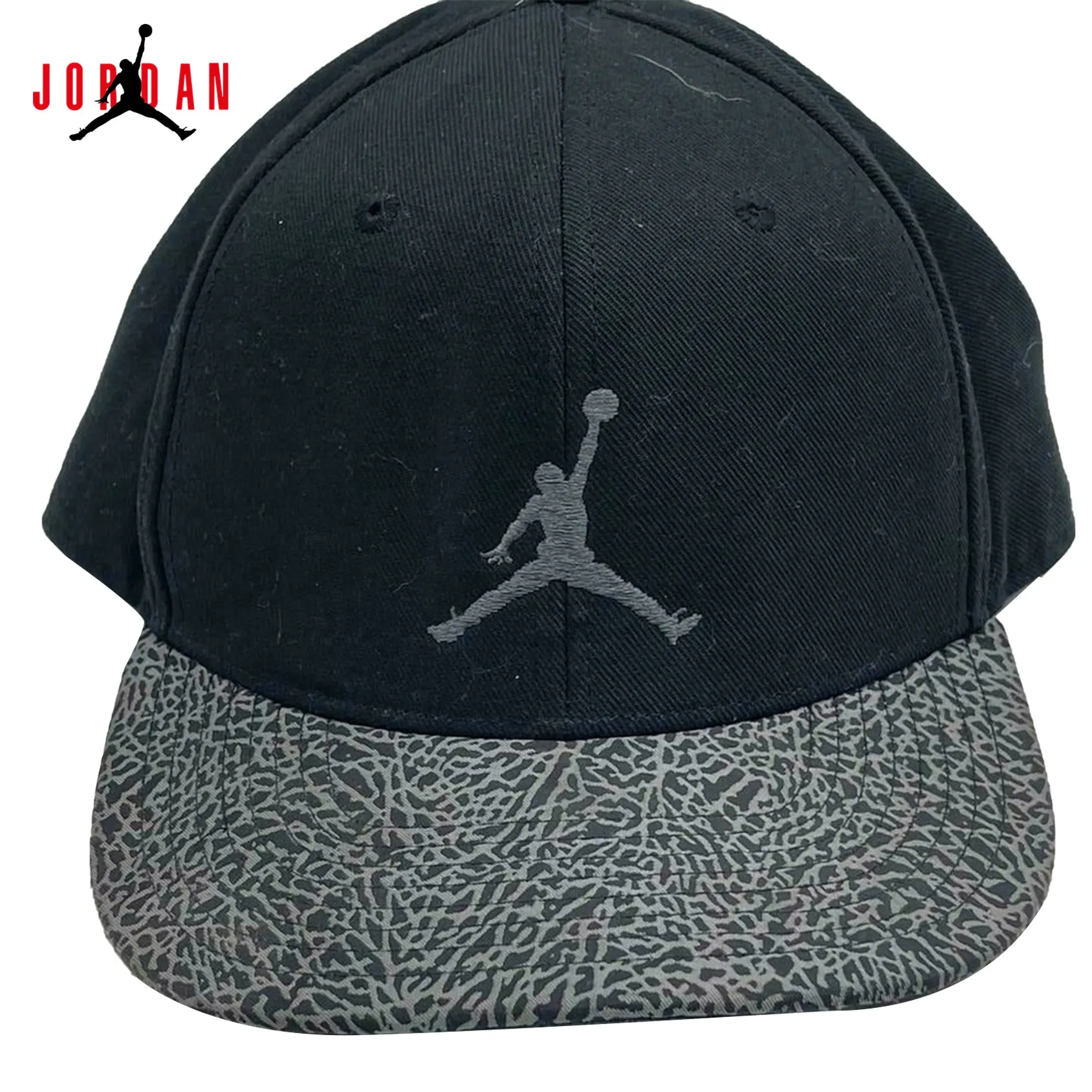 Air Jordan Nike Pro Jumpman Snapback Black White Hat Cap  YOUTH