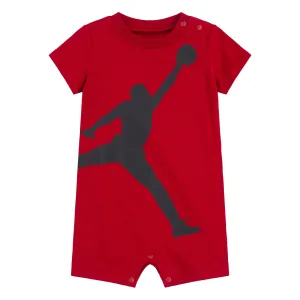 Baby/Toddler Jordan Baby Jumpman Knit Romper "Red"