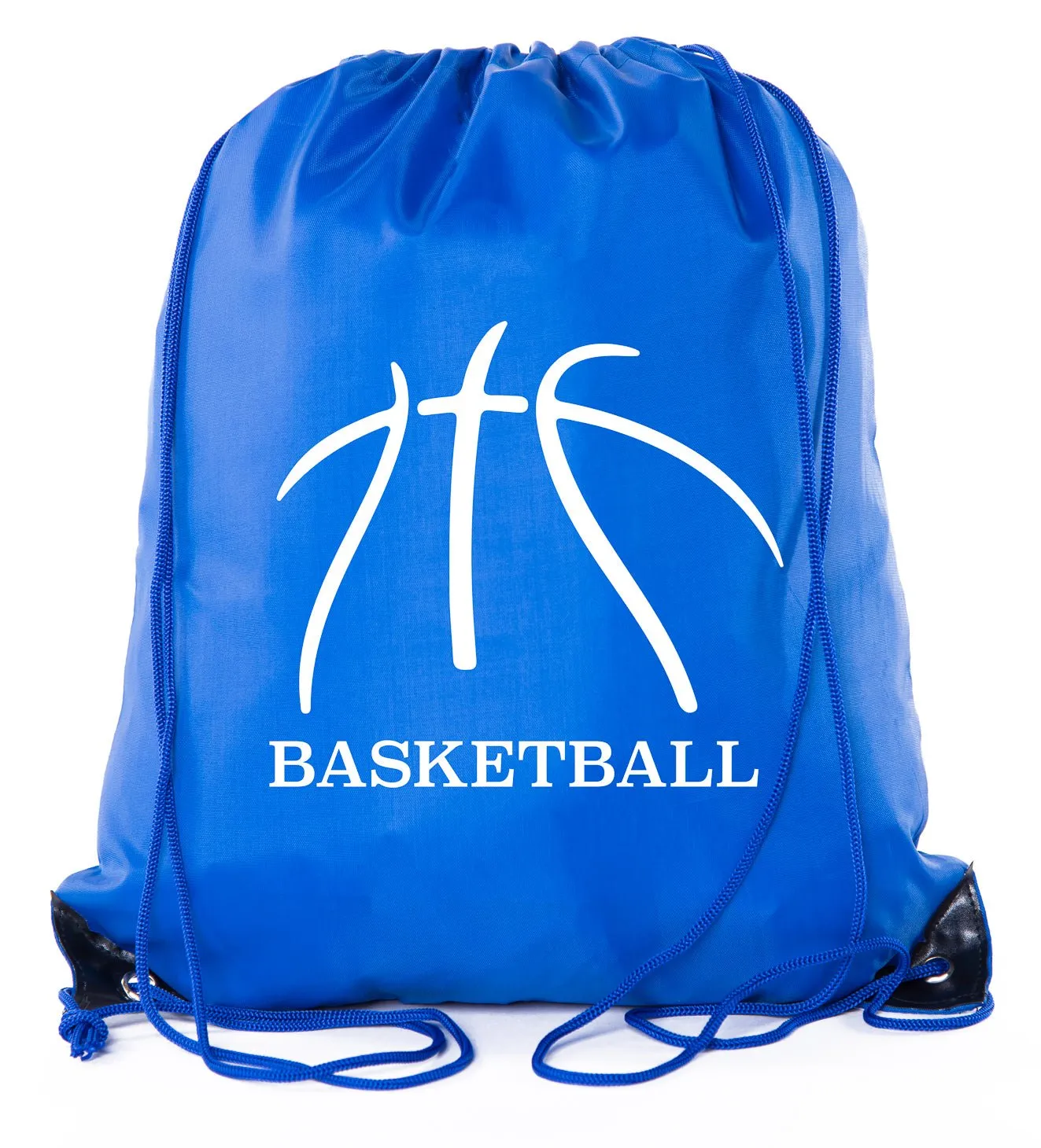 Basketball Seams Polyester Drawstring Bag