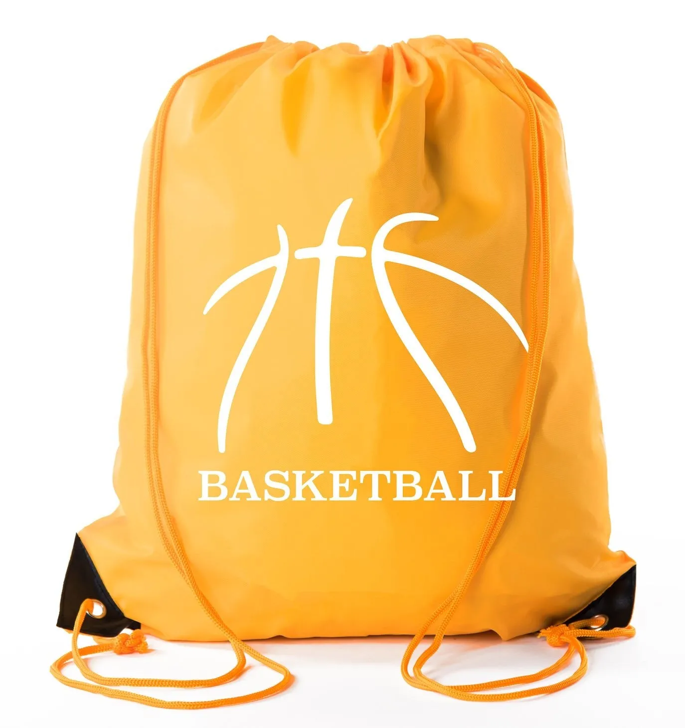 Basketball Seams Polyester Drawstring Bag
