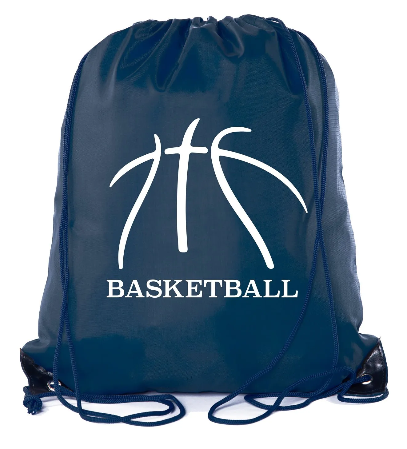 Basketball Seams Polyester Drawstring Bag