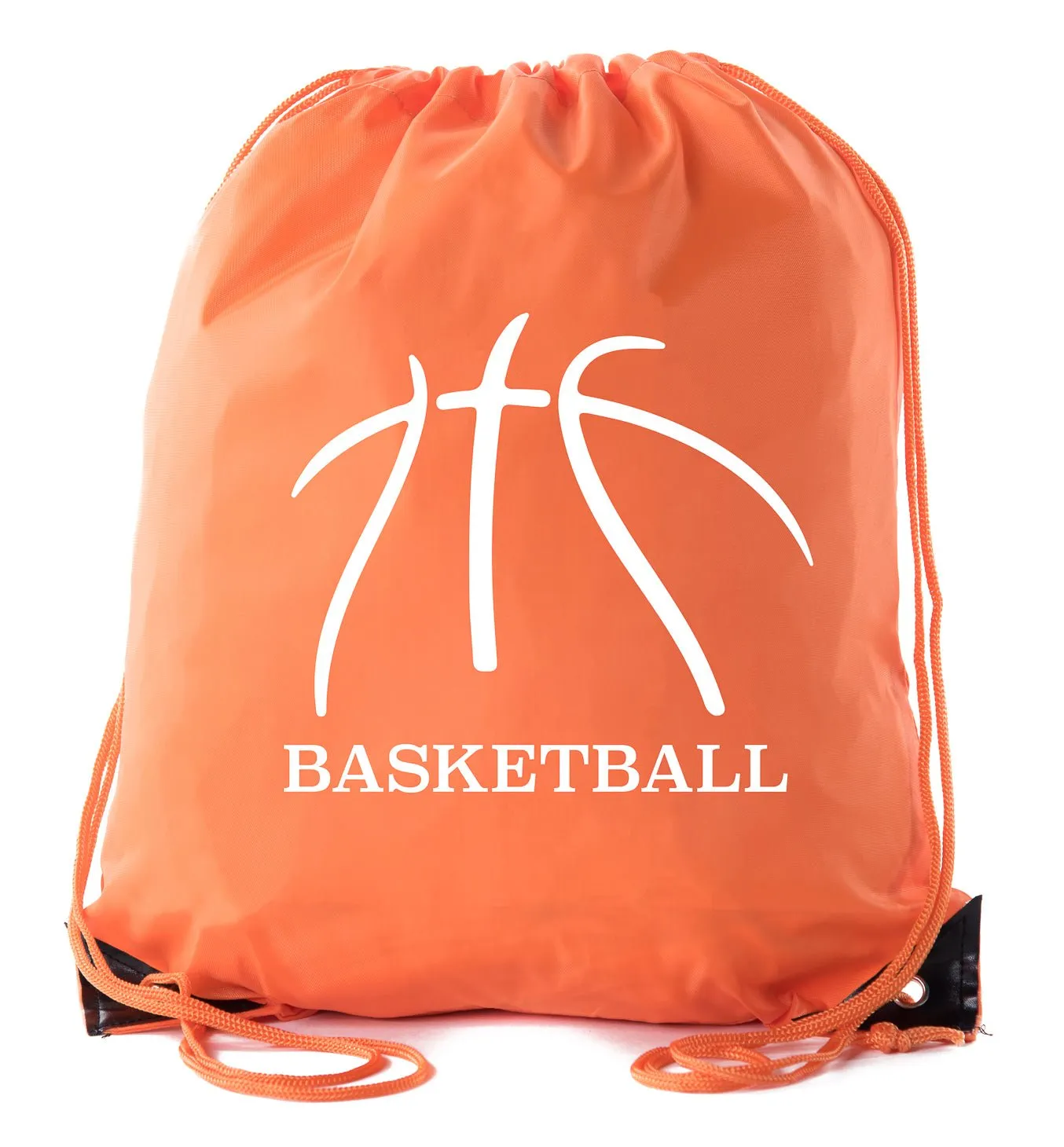 Basketball Seams Polyester Drawstring Bag
