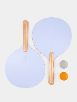 Blue Beach Racket Set