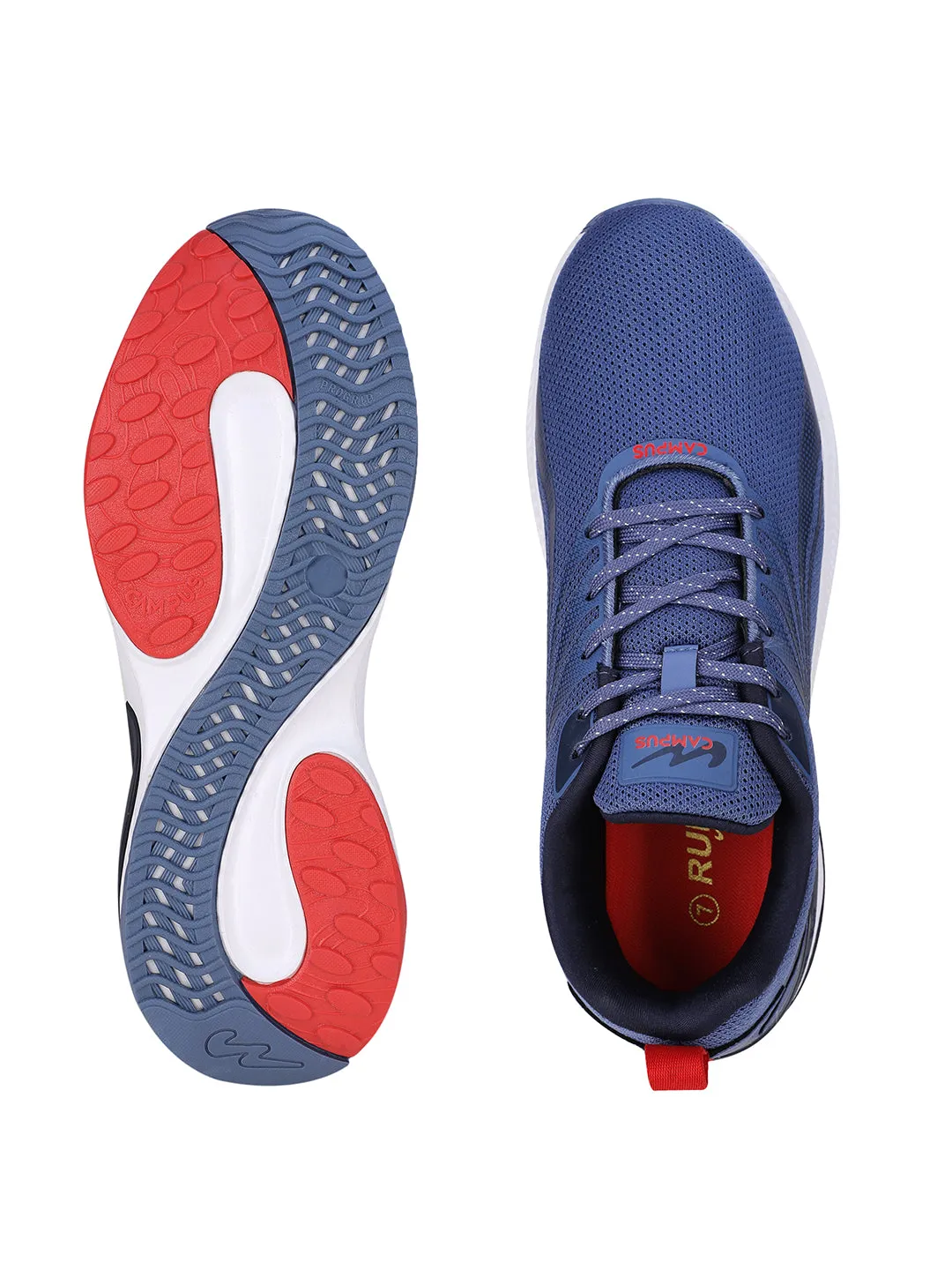 CAMP-GLOVE Blue Men's Running Shoes