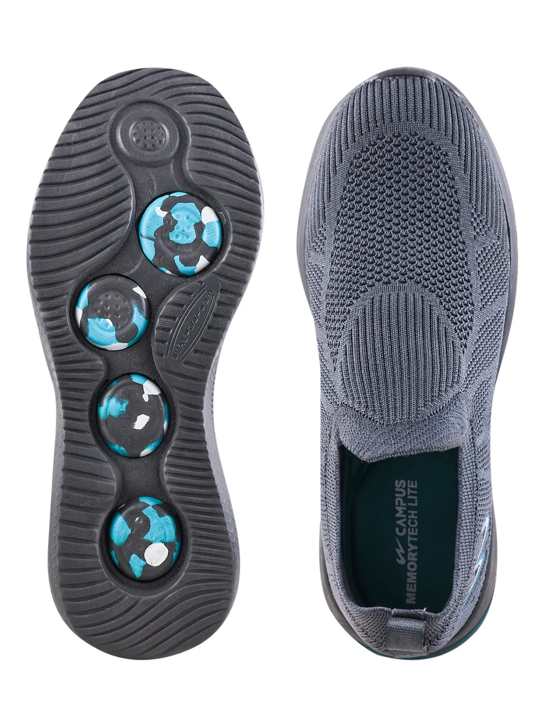 CAMP OWEN Grey Men's Walking Shoes