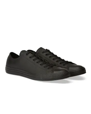 Converse Chuck Taylor Leather Mono Low Black 135253C