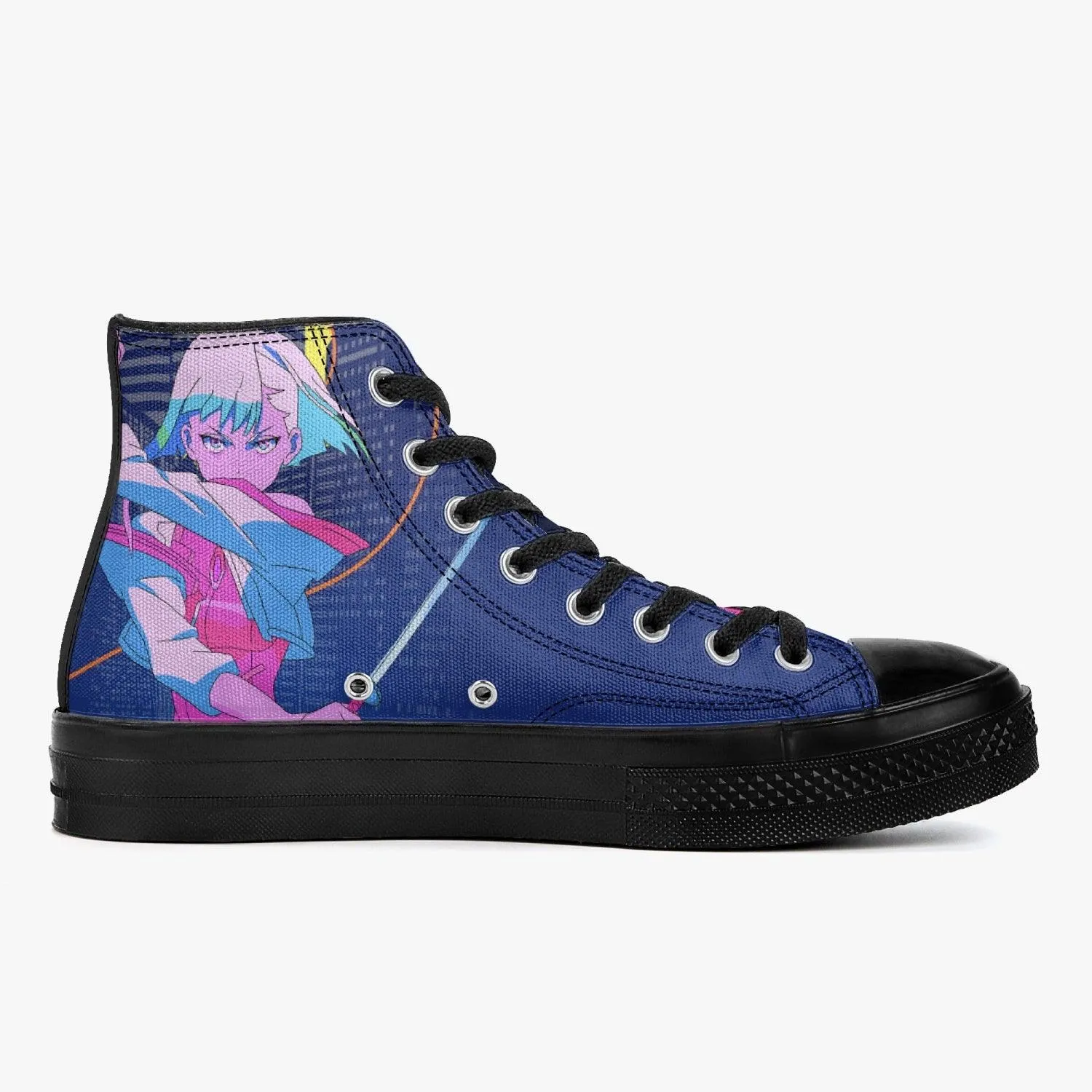 Cyberpunk Edgerunners Lucy A-Star High Anime Shoes