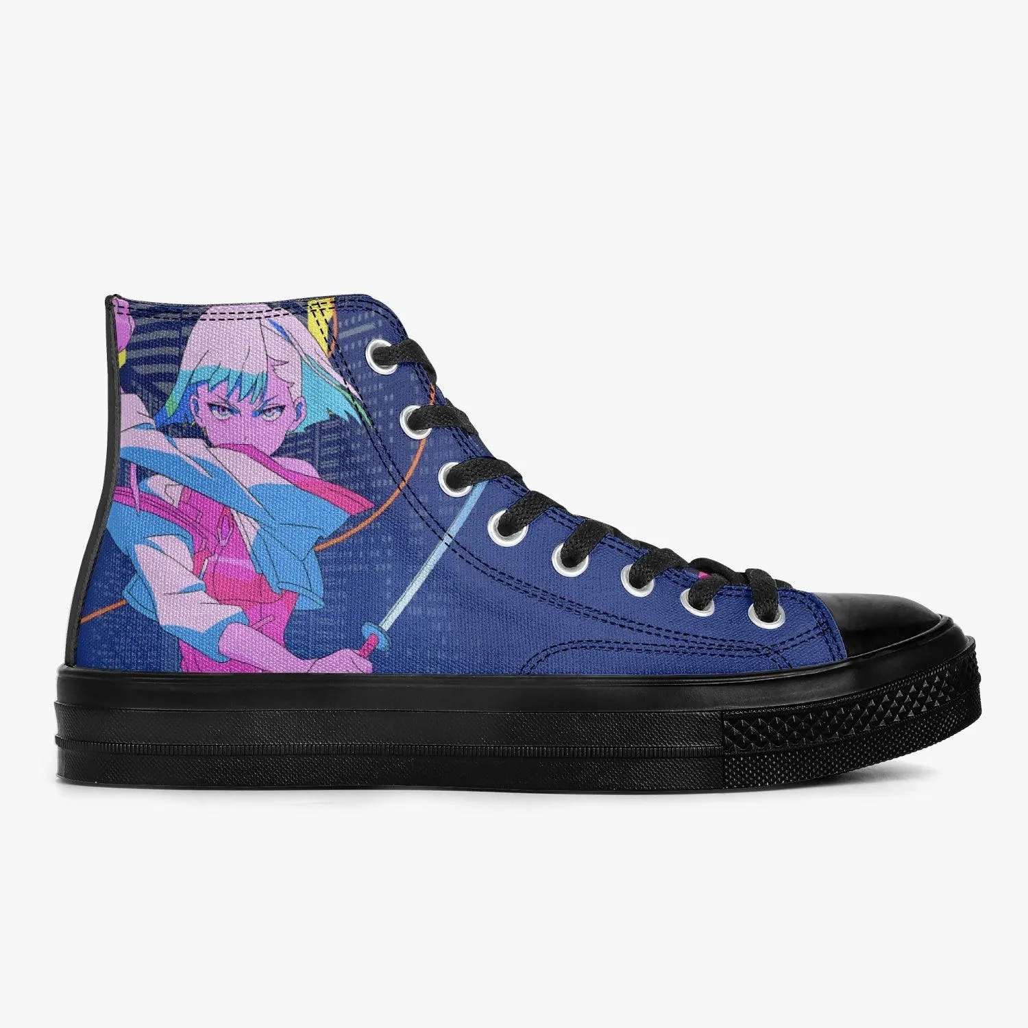 Cyberpunk Edgerunners Lucy A-Star High Anime Shoes