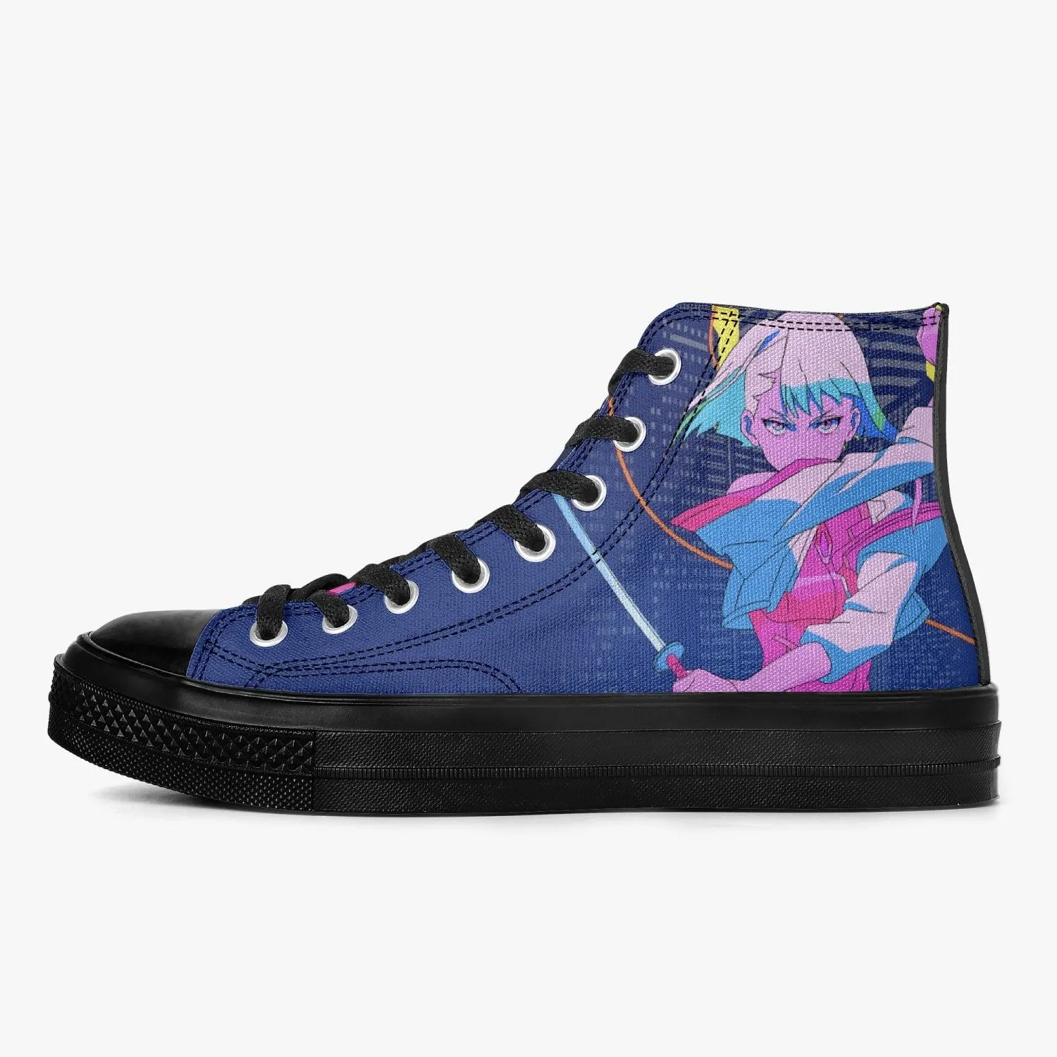 Cyberpunk Edgerunners Lucy A-Star High Anime Shoes