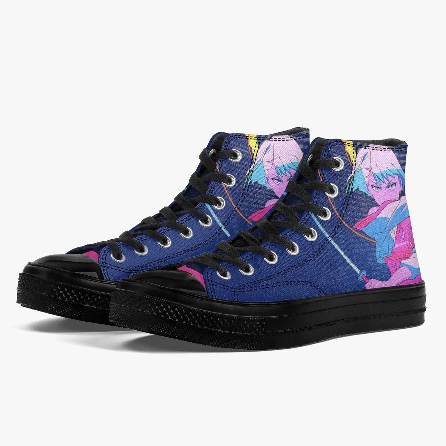 Cyberpunk Edgerunners Lucy A-Star High Anime Shoes