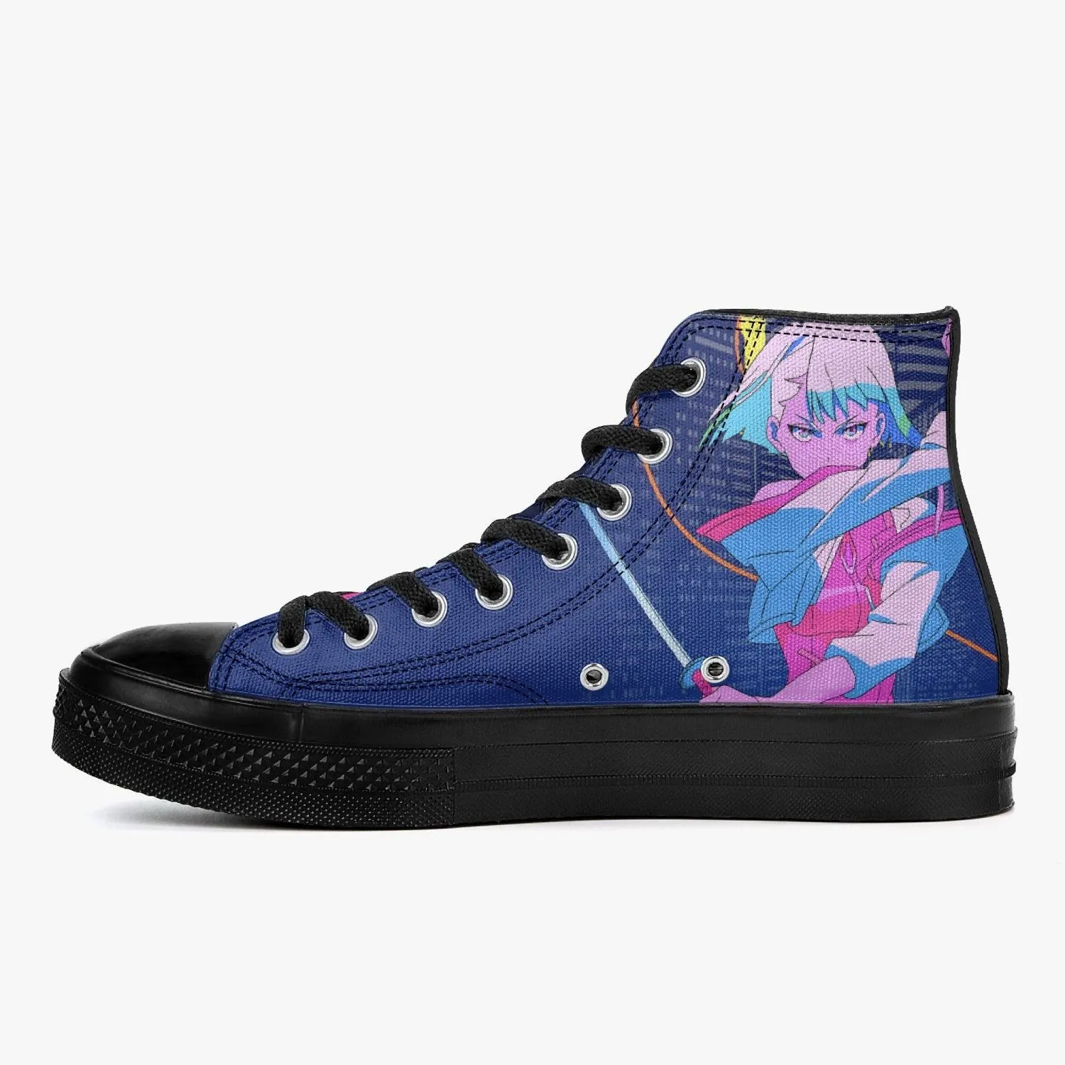 Cyberpunk Edgerunners Lucy A-Star High Anime Shoes
