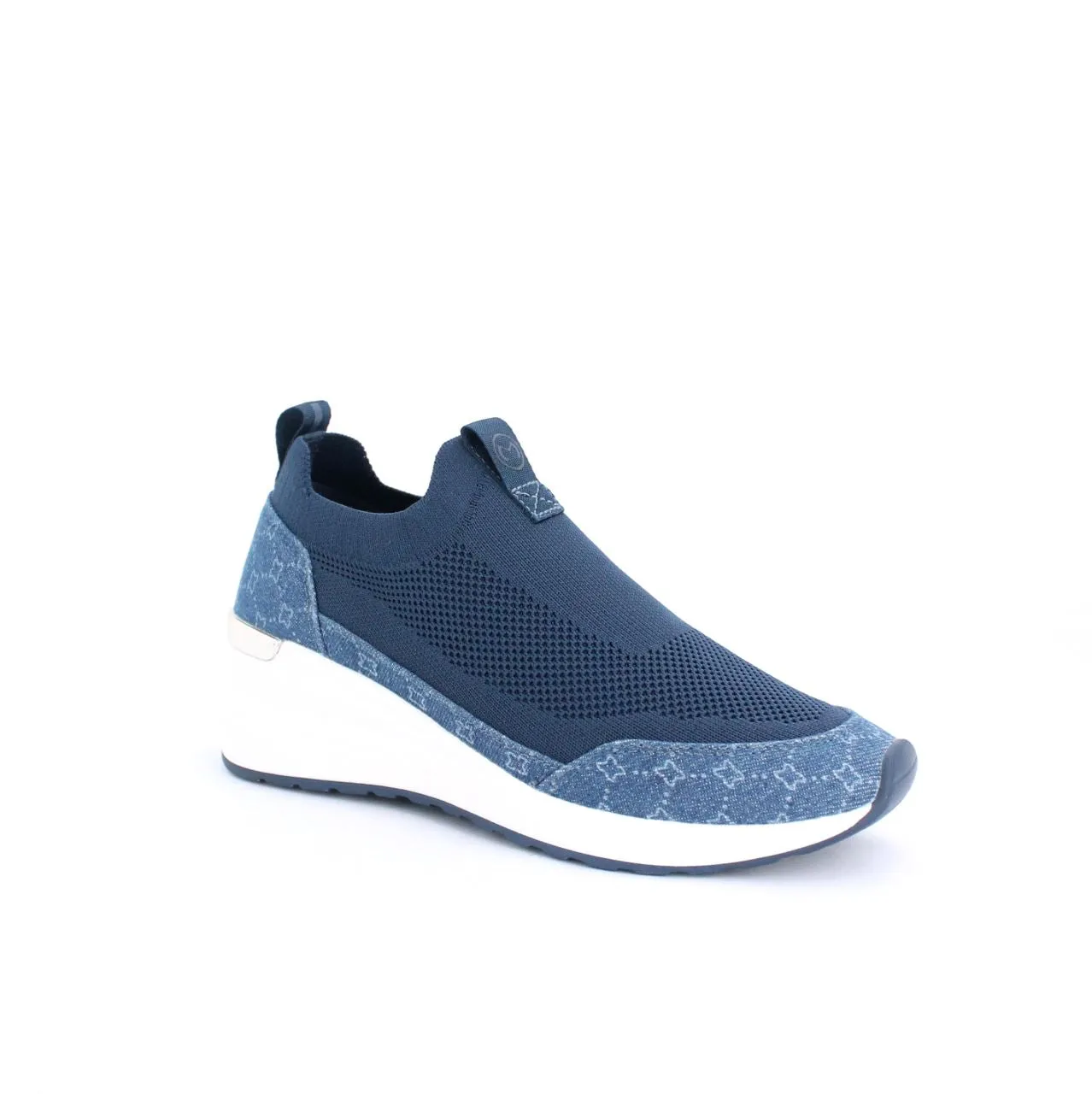 DEYSI-SNEAKER WEDGE-DENIM BLUE