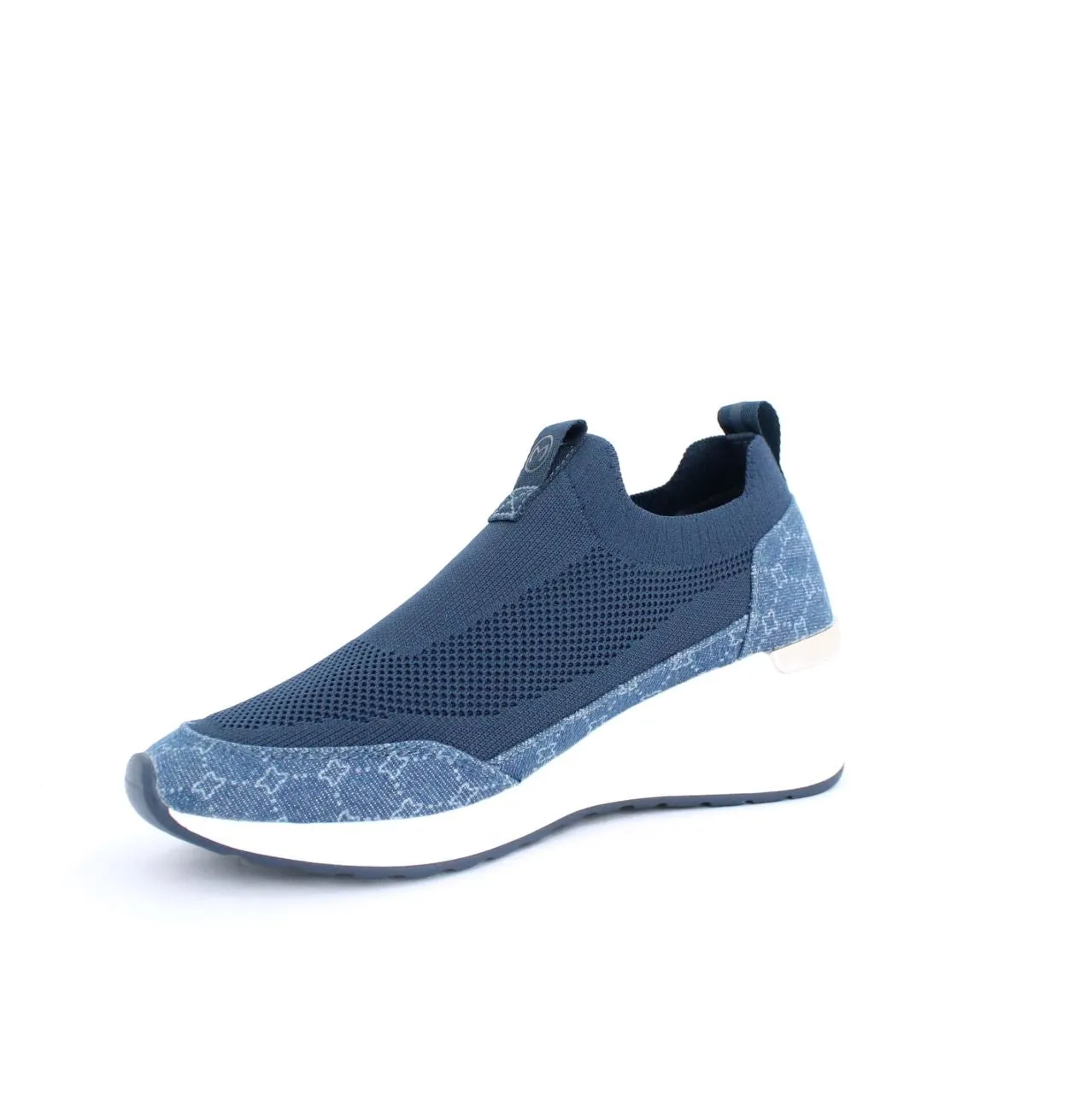 DEYSI-SNEAKER WEDGE-DENIM BLUE