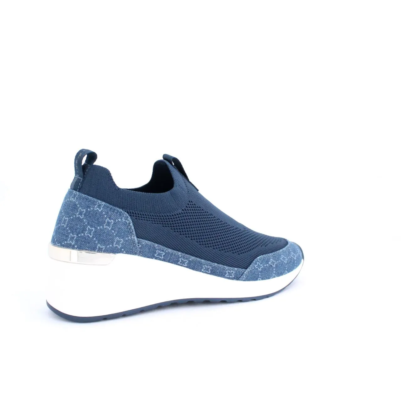 DEYSI-SNEAKER WEDGE-DENIM BLUE