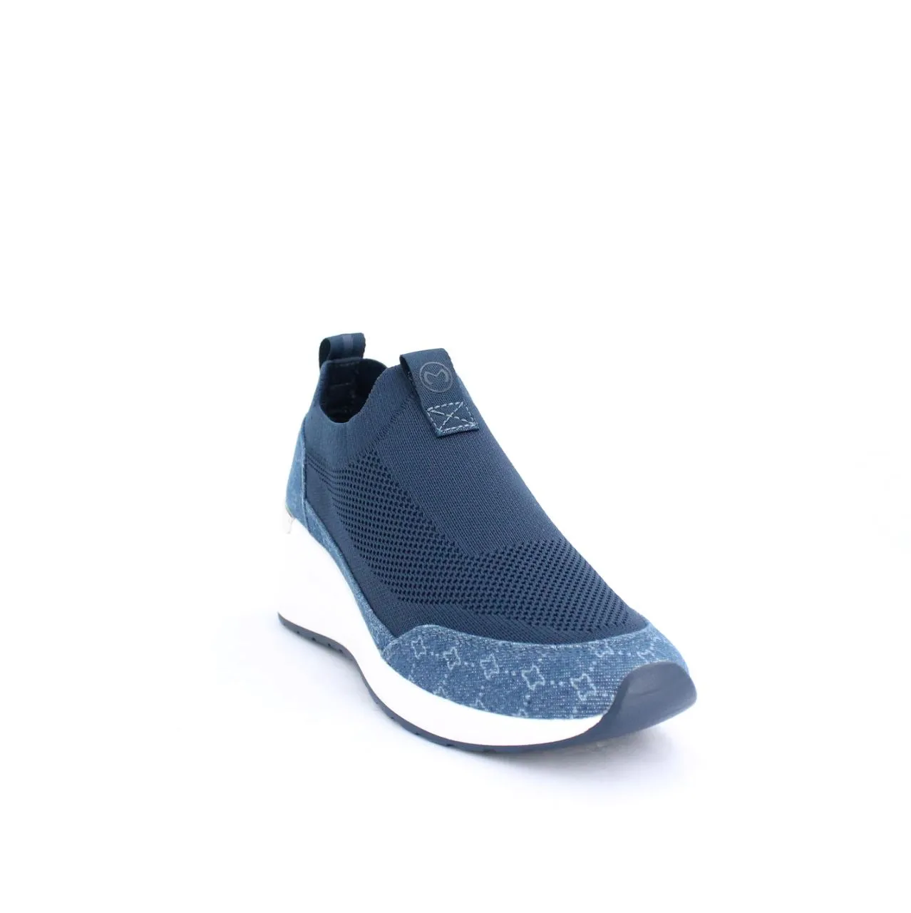 DEYSI-SNEAKER WEDGE-DENIM BLUE