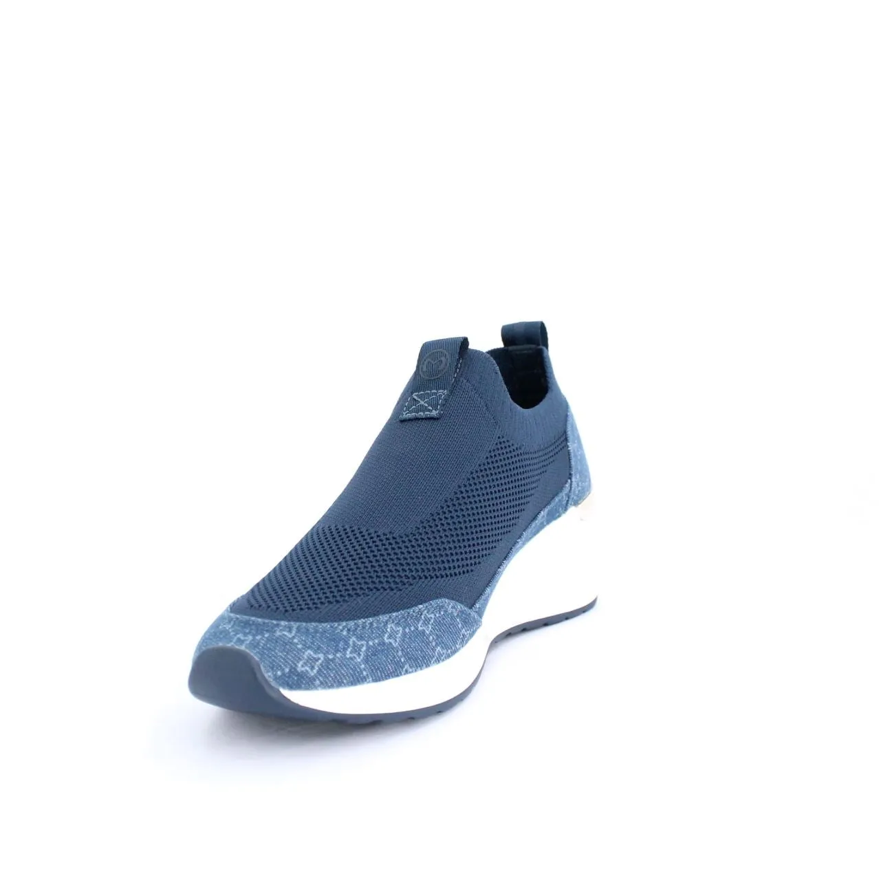 DEYSI-SNEAKER WEDGE-DENIM BLUE