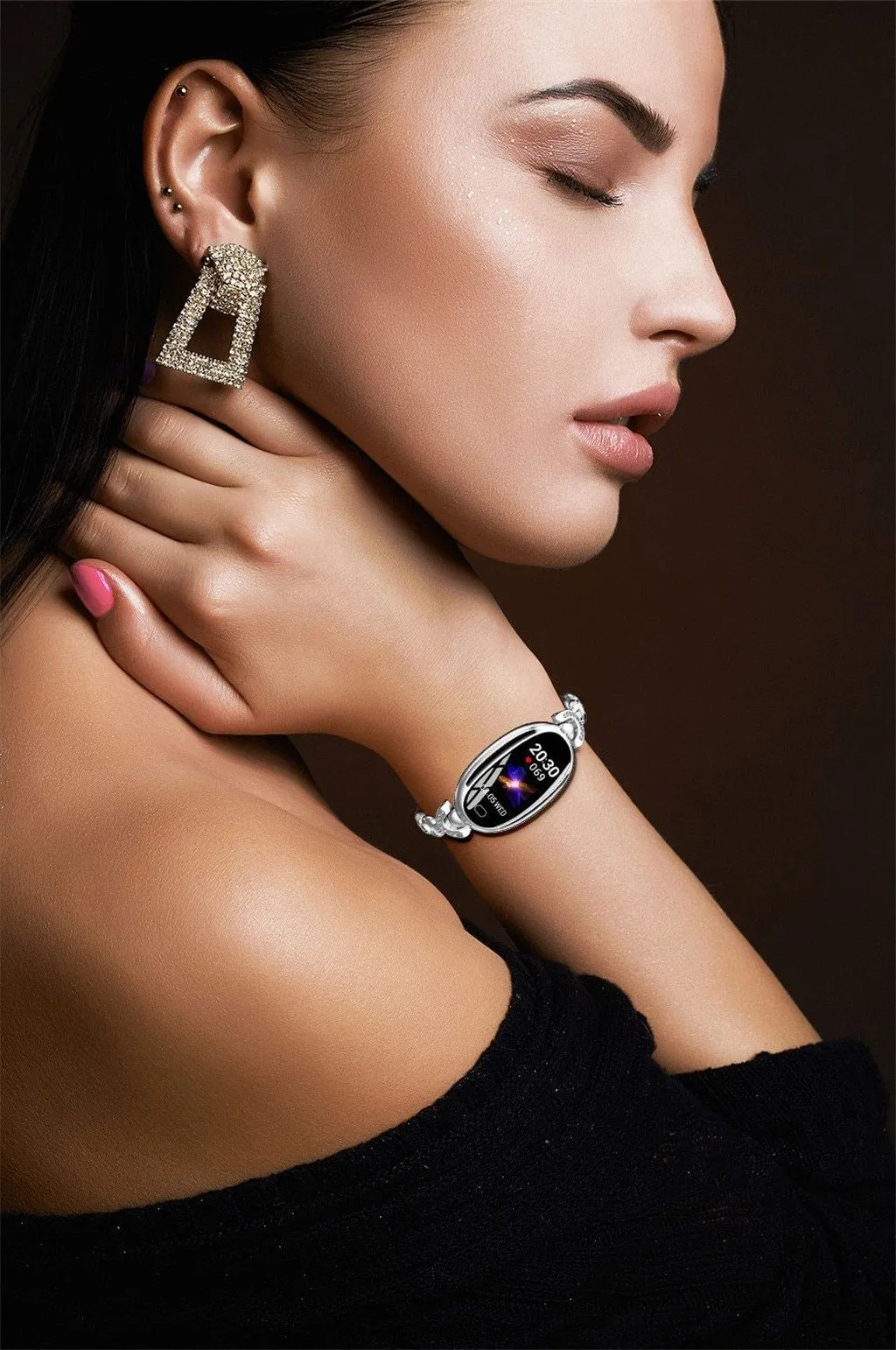 E68 Smart watch Bracelet - Blood Pressure Monitor Android iOS 8.0 and above
