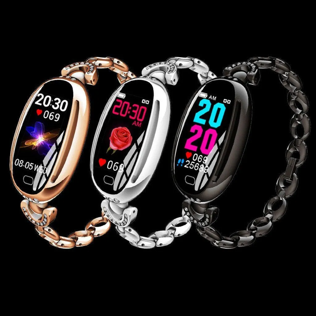 E68 Smart watch Bracelet - Blood Pressure Monitor Android iOS 8.0 and above