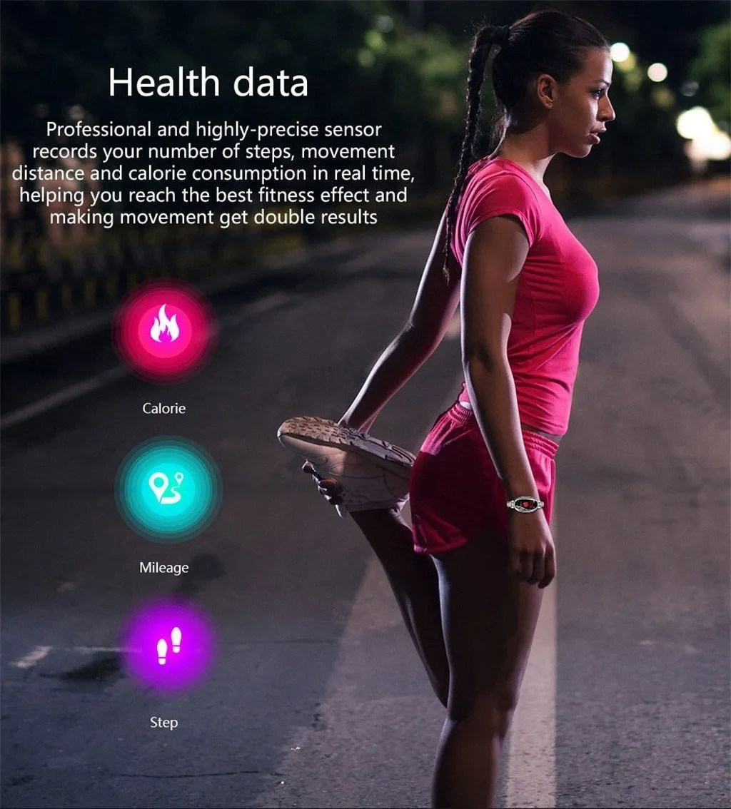 E68 Smart watch Bracelet - Blood Pressure Monitor Android iOS 8.0 and above