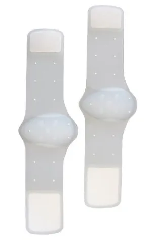 FlexaMed Silicone Arch Bandage (Pair) | Midfoot support for fallen arches, flat feet and plantar fasciitis