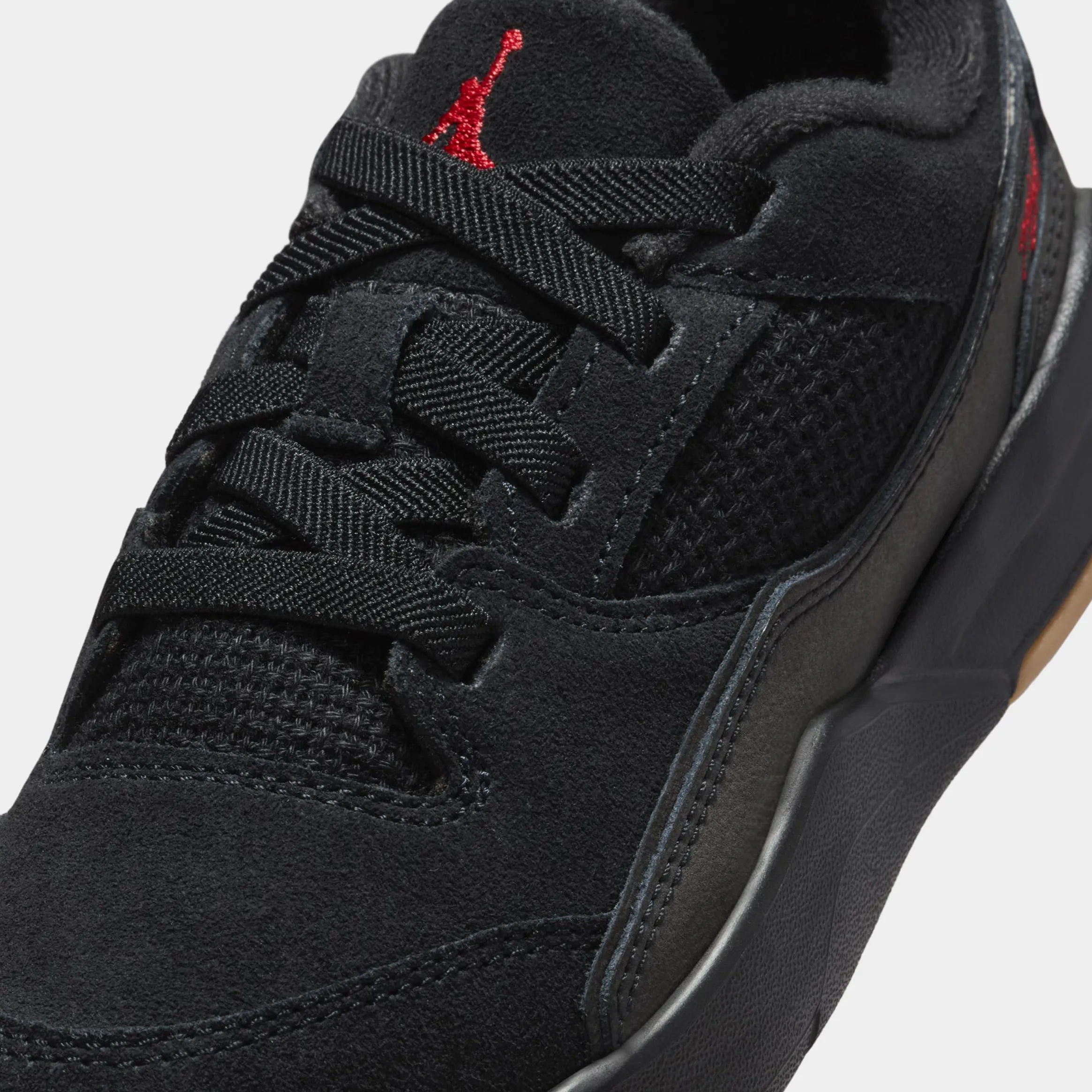 Flight Court Preschool Lifestyle Shoes (Black/Varsity Gum/ Medium Brown)