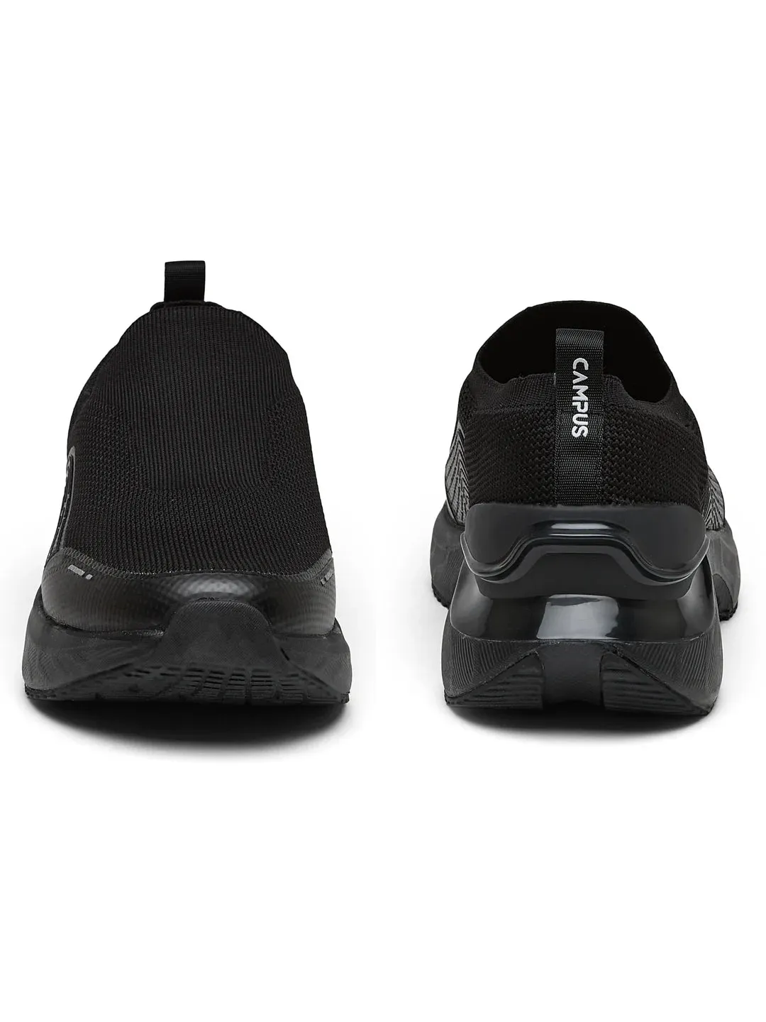 FLYNN Black Men's Walking Shoes