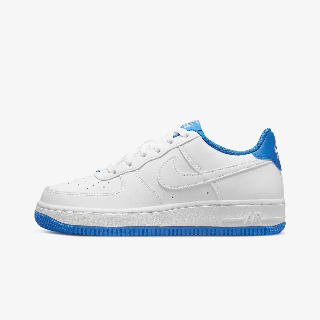 GS / Women's Nike Air Force 1 Low Essential (White/Light Photo Blue)(DV1331-101)