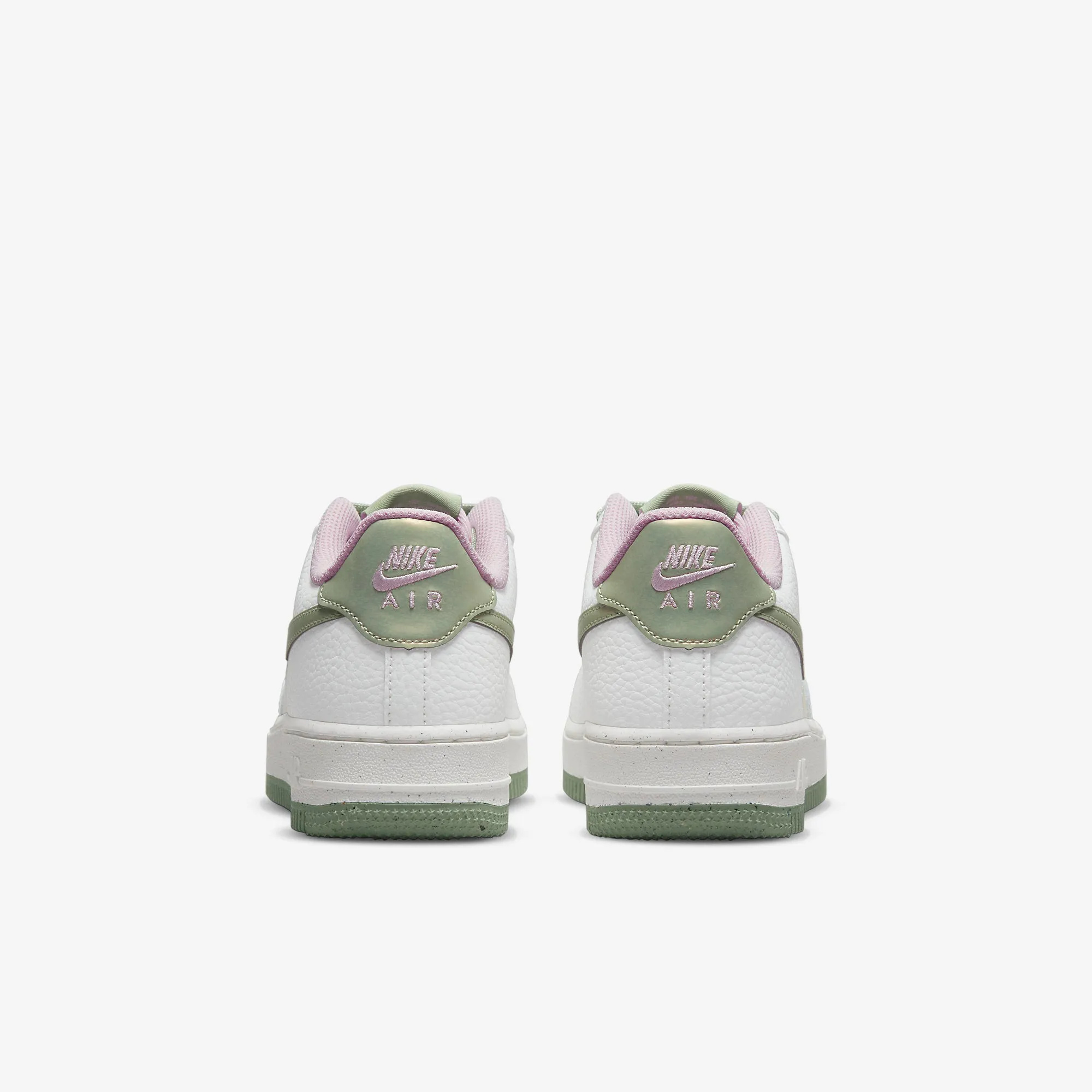 GS / Women's Nike Air Force 1 Low "Honeydew" (White/Honeydew/Coconut)(DQ0360-100)