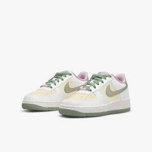GS / Women's Nike Air Force 1 Low "Honeydew" (White/Honeydew/Coconut)(DQ0360-100)