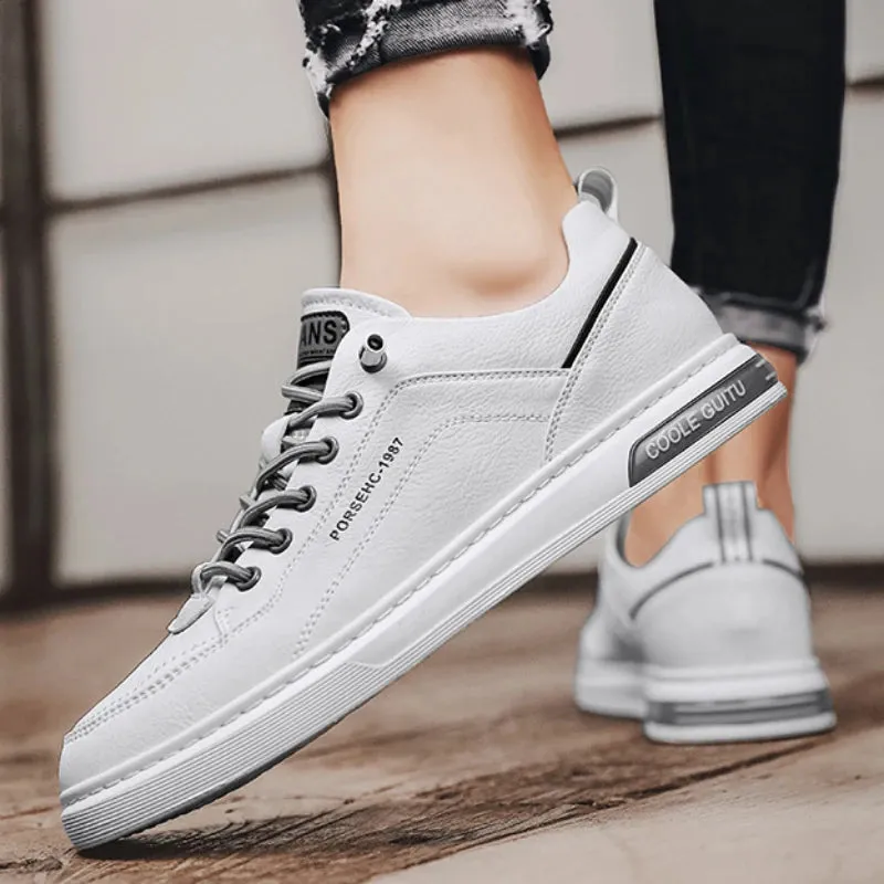 Ilooove New Shoes for Men  Comfortable Flat Men's Casual Shoes Outdoor Wild Men's Sneakers High End Fashion One Pedal Dress Shoes Male