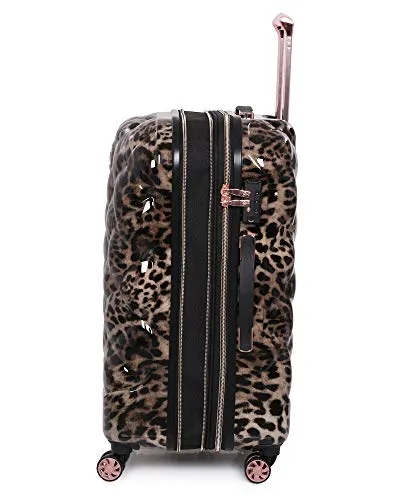 it Girl 26.8" Opulent 8 Wheel Hardside Expandable Spinner with TSA Lock, Leopard