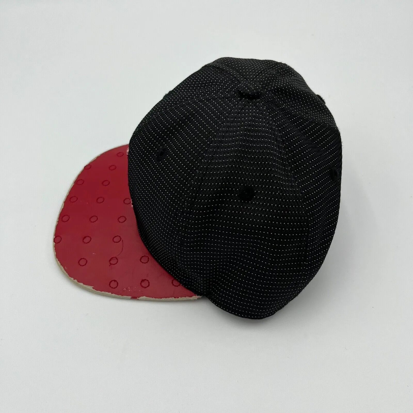 Jordan Youth Snapback Adjustable Black Hat/Cap Red Jordan Logo & Inside Lining