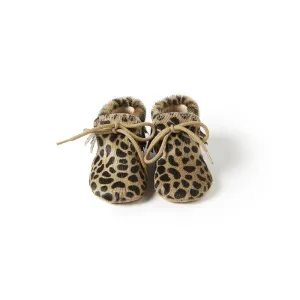 Jungle Leopard-Print Booties