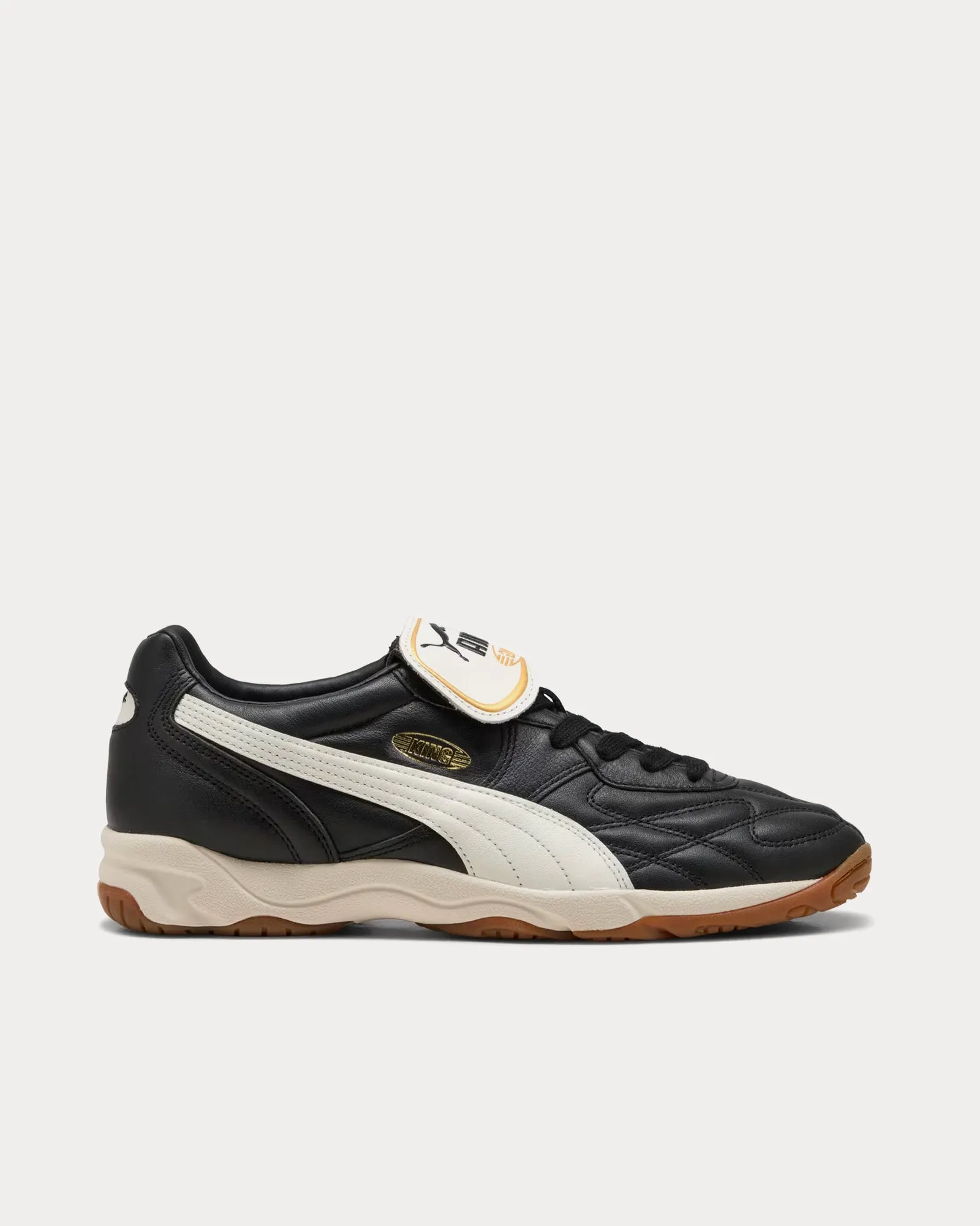 King Indoor Puma Black / Warm White Low Top Sneakers