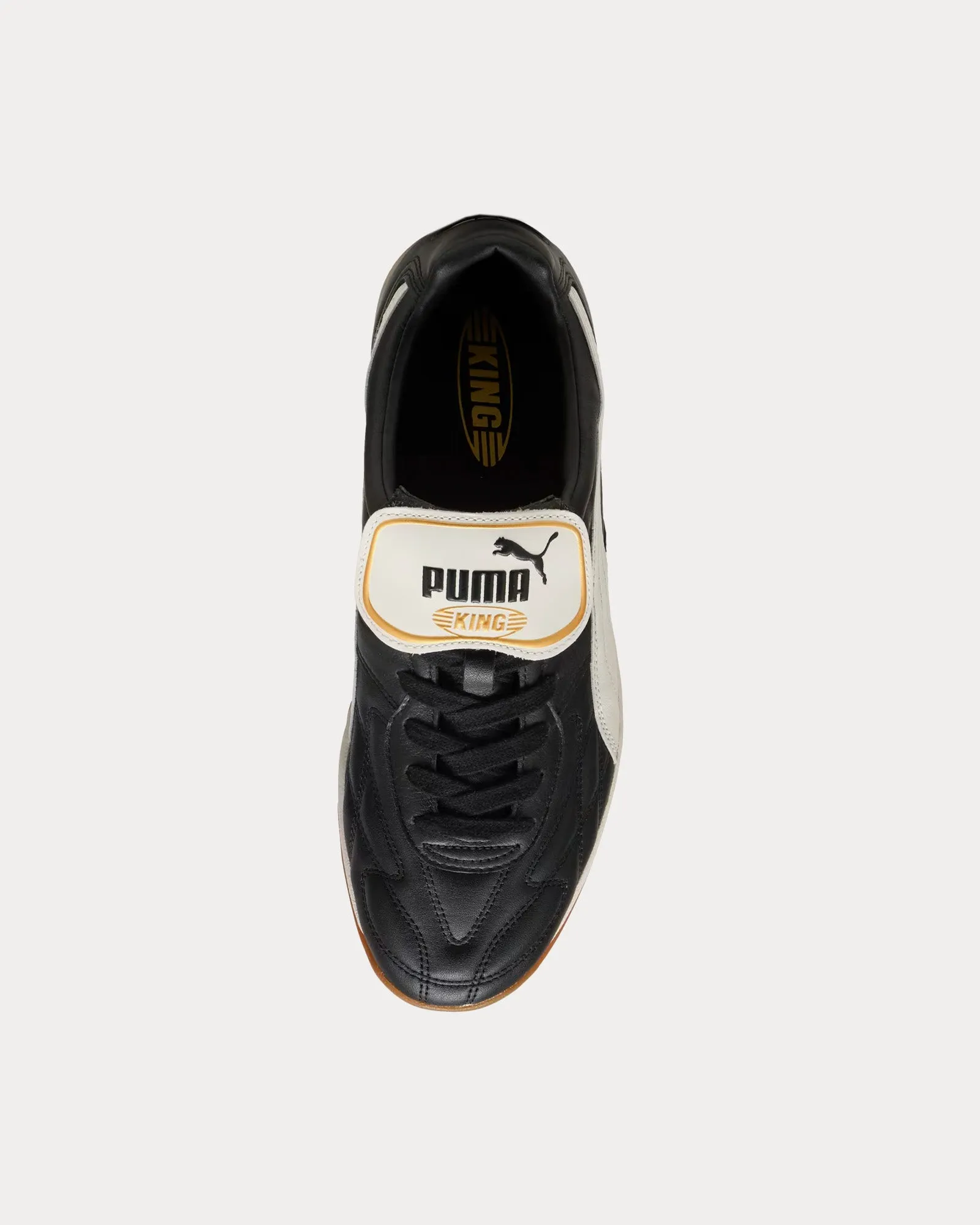 King Indoor Puma Black / Warm White Low Top Sneakers