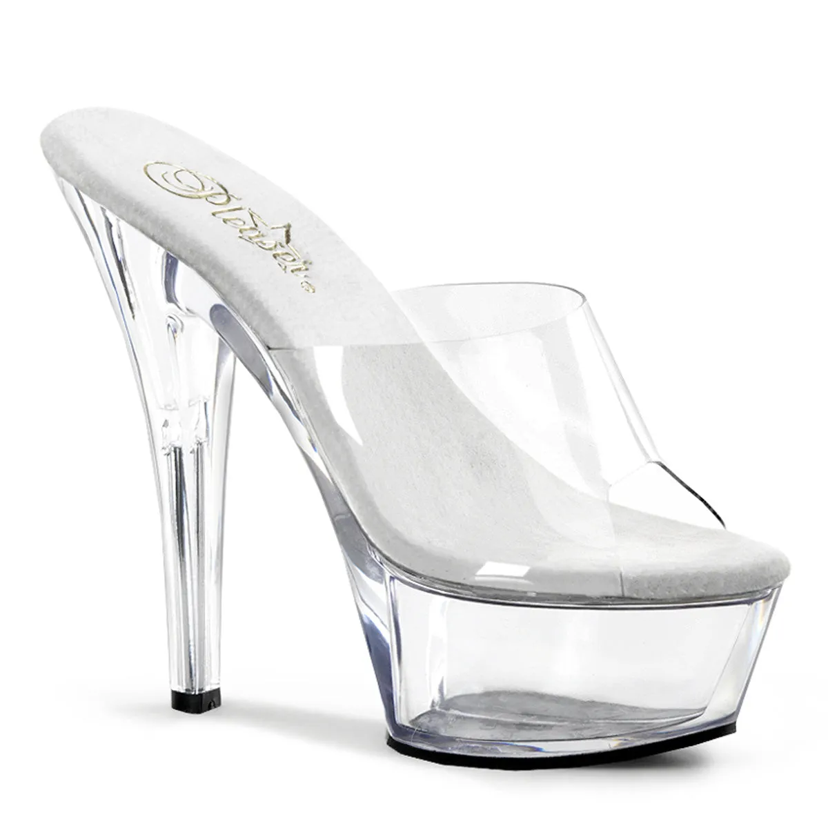 KISS-201 6 Inch Clear Platform Stripper Shoe