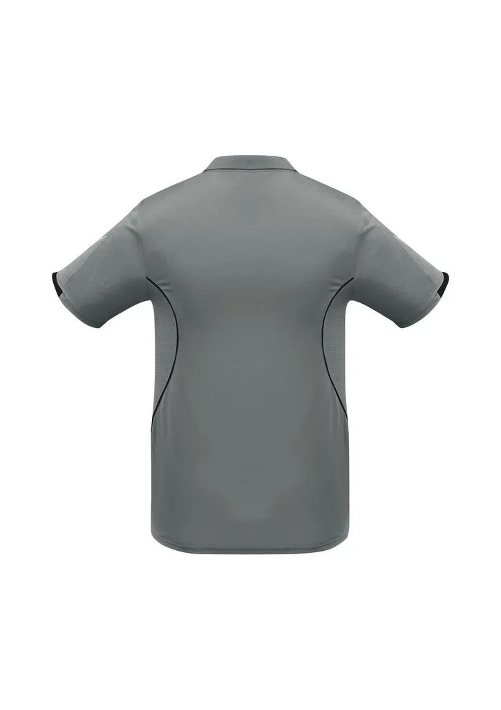 Mens Razor Polo Ash/Black