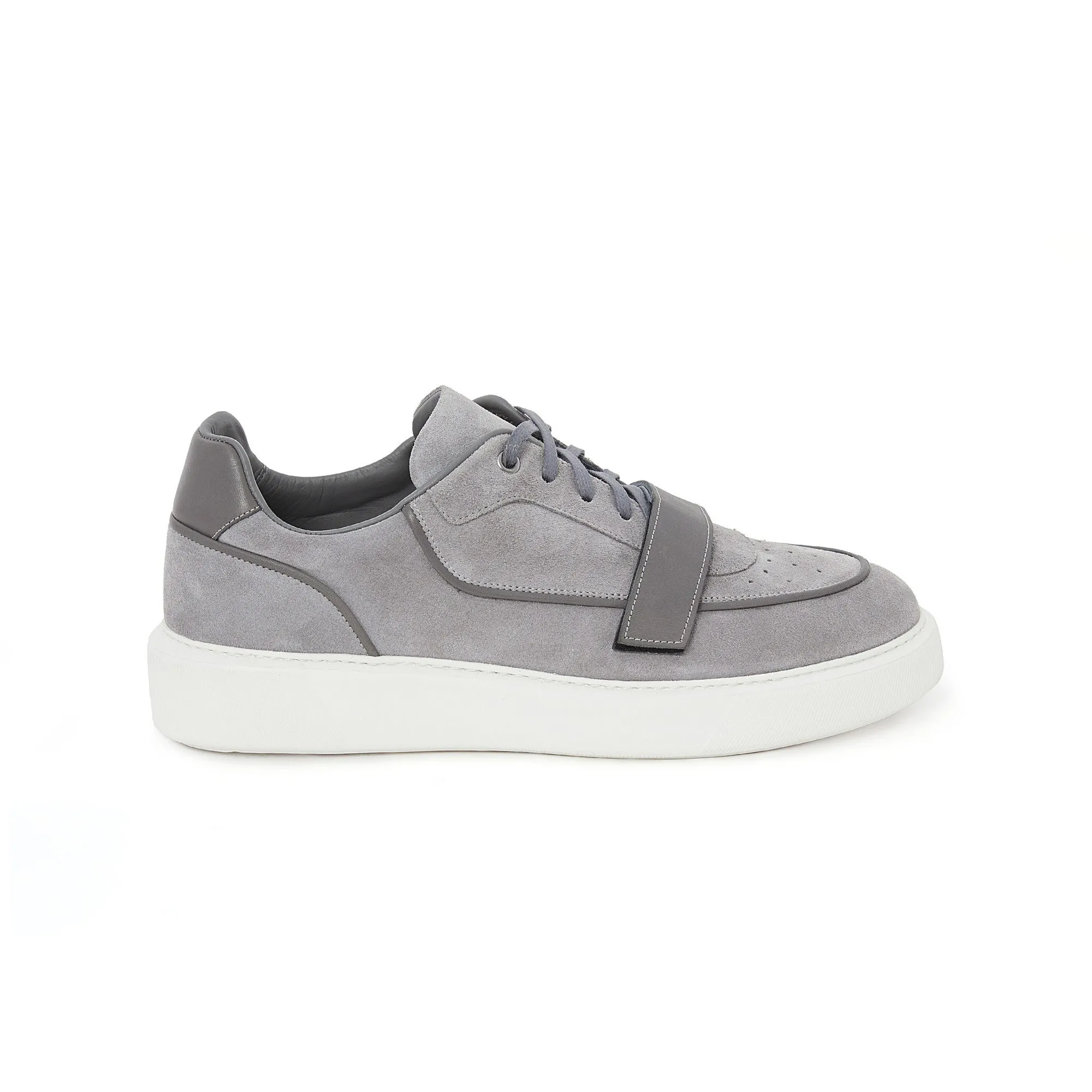 Men's Suede Calf Leather Handmade Sport Shoes M8006