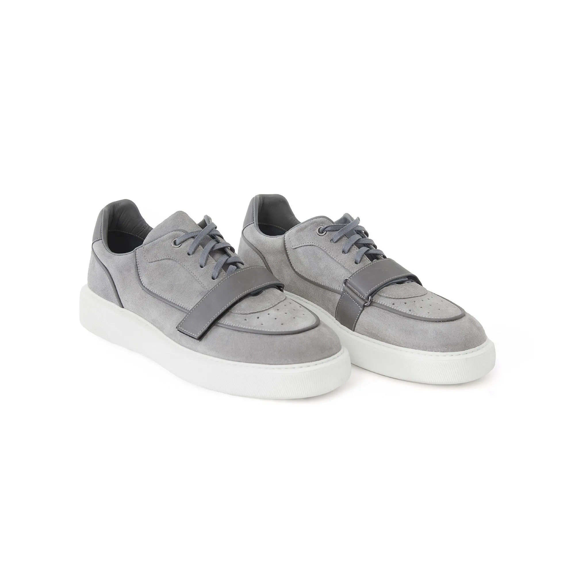 Men's Suede Calf Leather Handmade Sport Shoes M8006